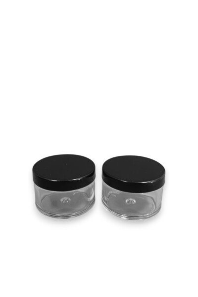 20 ML AKRİLİK KAVANOZ - SİYAH KAPAK