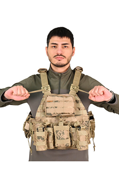 Mude HÜCUM YELEĞİ (KİLİTLİ)