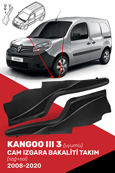 CND Kangoo 3 Uyumlu Cam Izgara Bakaliti Takım (SOL SAĞ) - 8200439447, 8200439448