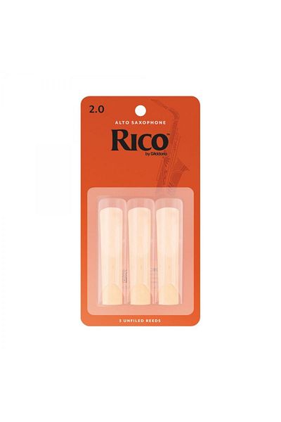 Daddario D\'Addario Woodwinds Rico Rja0320 Alto Saxophone Reed (3 Pcs) No:2
