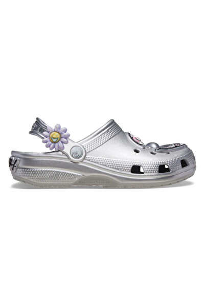 Crocs scharf classic clog - silver