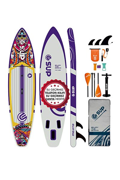 SUPLİMANI 350x81x15 Supboard Paddle Board Şişme Sörf Tahtası Tam Set Sup Board