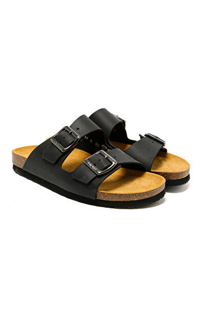 Frau Men's Slippers 19P5 Frau CRAZY-S Nero