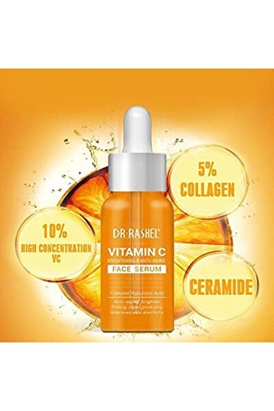 DR.RASHEL Orange Vitamin C Brightening and Anti-Aging Facial Serum 50ml
