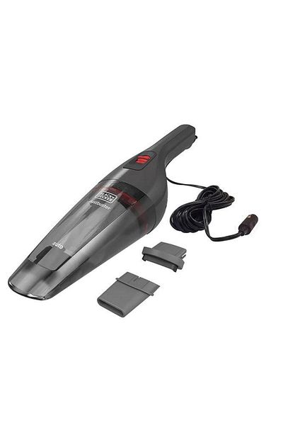 Black&Decker Aspirator auto Black&Decker NVB12AVA-XJ 12V, 6 accesorii, capacitate colectare 0.31l, cablu 5m (Gri)