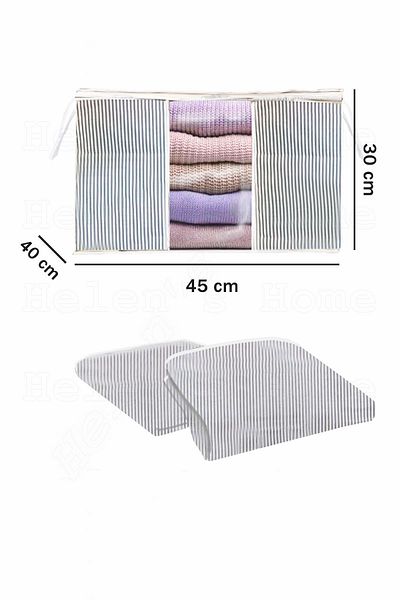 Helen's Home 4 Τσάντες Ρούχων Πουλόβερ Παράθυρο - 45*40*30 cm