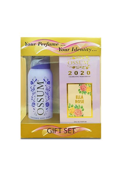 Ossum EDP ELLA ROSE 100ML+ BDS DESIRE 120ML - GIFT PACK