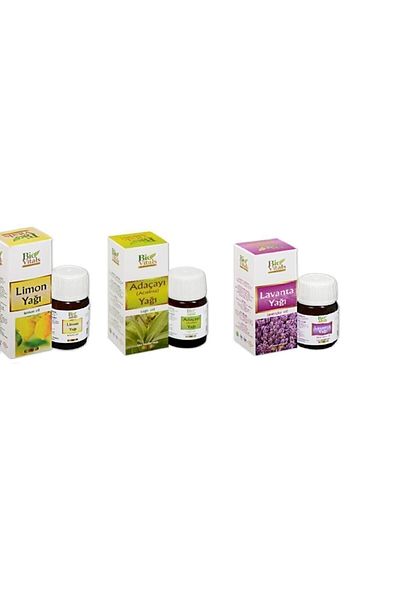 Bio Vitals 20 Ml 3 Pieces Lemon Oil - Sage and Lavender Oil