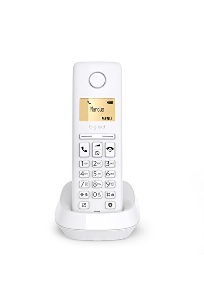 GIGASET Pure 100 Dect Telefon Beyaz