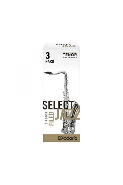 Daddario D\'Addario Woodwinds Select Jazz Tenor Saxophone Reed No:3 Hard