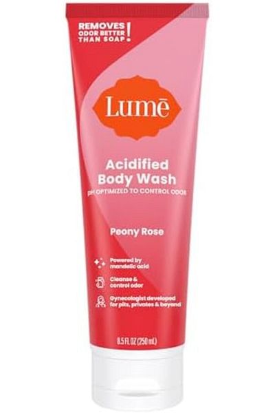 Lume Acidified Body Wash - 24 Hour Odor Control - Removes Odor Better than Soap - Moisturizing Formu