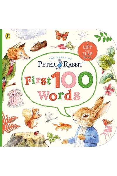 Penguin Random House Peter Rabbit Primele 100 de cuvinte ale lui Peter
