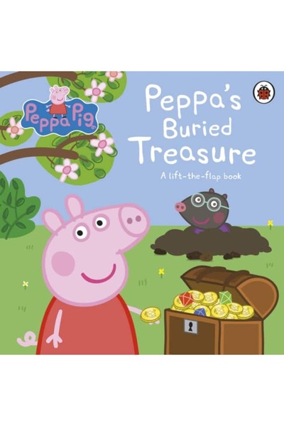 Penguin Random House Children's book - Peppa Pig: Peppa's Buried Treasure : A lift-the-flap book