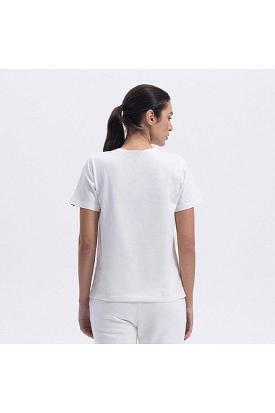 Ellesse Ef446-Of Crew Neck Women's T-Shirt - Off White
