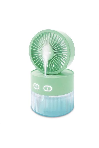 Mediatech Umidificator de aer Media-Tech BREEZE FAN MT6515, 3 viteze, 2 moduri umidificator, rezervor de apa