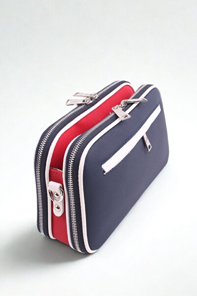 Just Polo Vegan Leather Premium Product Multi-Compartment Women's Shoulder Bag Glb-gq-2180-gd White-combin