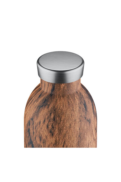 24Bottles Clima Bottle Wood Sequoia Stainless Steel Thermos 500 ml