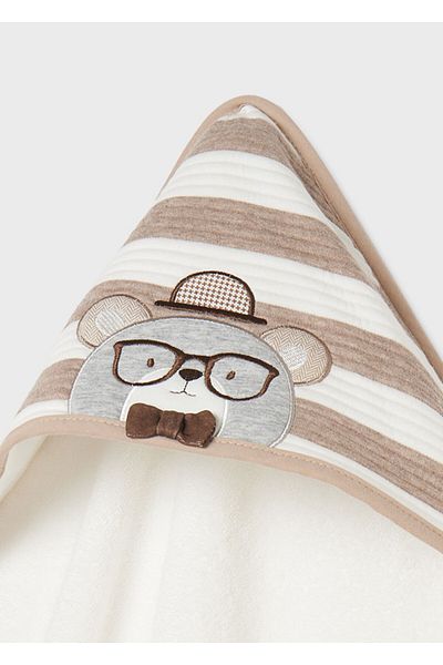 MAYORAL Baby Teddy Bear Head Towel 9061