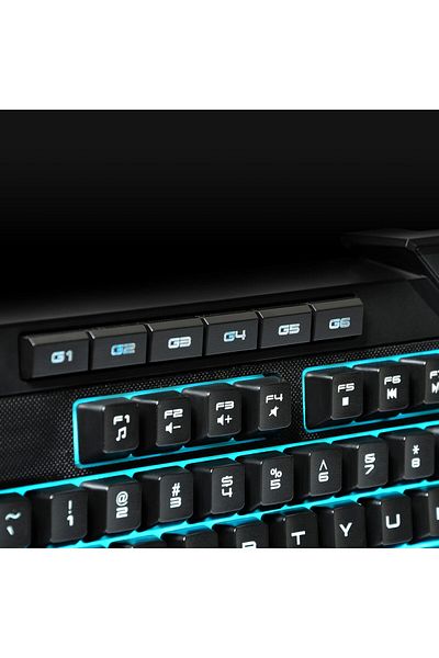 PORT DESIGNS Tastatura Semi-Mecanica Port Designs Arokh K-2, 116 Taste, 6 Taste Multimedia,USB, Negru