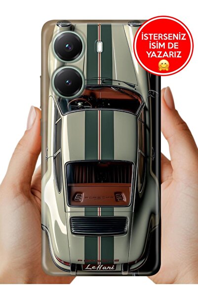 POCO X7 Pro Kılıf Kamera Korumalı Full Desen Arka Silikon Klasik Araba