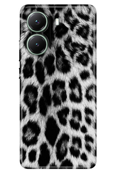 POCO Xiaomi Poco X7 Pro Kılıf Tema Art Desenli Baskılı Silikon Siyah Kürk