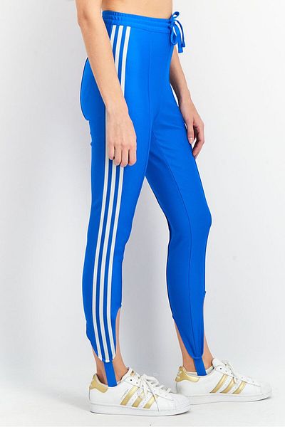 adidas Women Sportswear Fit Beckenbauer Training Track Pants, Blue