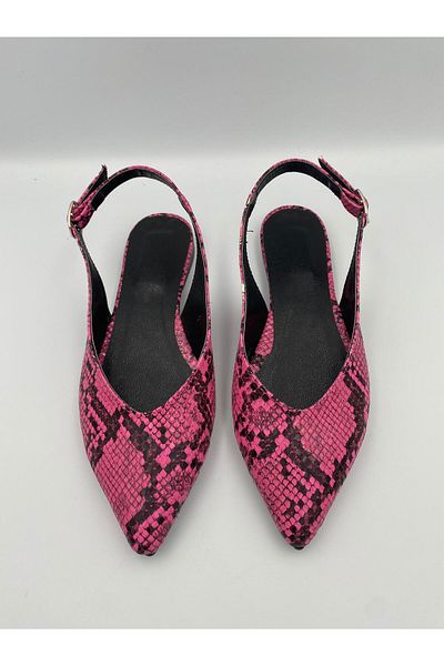 Ömer Ediz Shoes SNAK Pantofi de damă casual cu model cu vârf ascuțit, balerină, mocasini