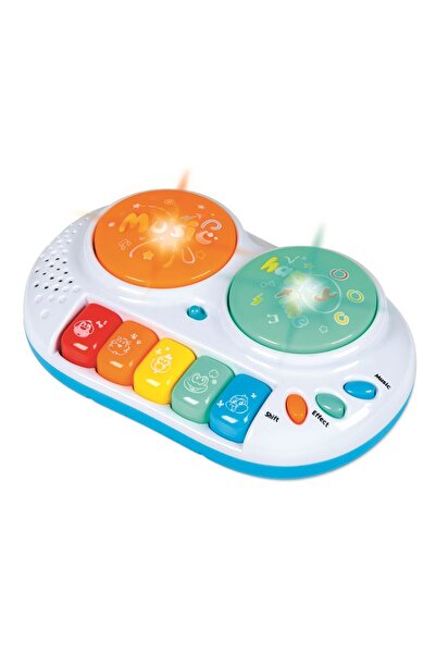 RS Toys Jucarie muzicala bebe si interactiva, Tobe si pian cu taste colorate,...