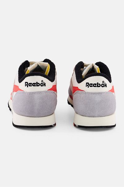 Reebok حذاء جري كلاسيكي للرجال من النايلون برباط، متعدد الألوان