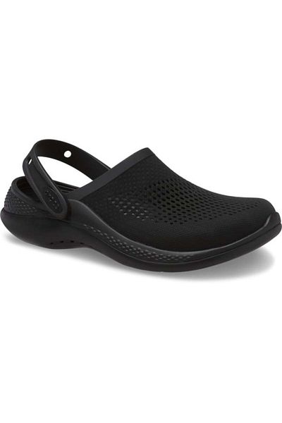 Crocs Literide 360 Clog 43-44 Eu - M10/w12 Us Black - Black/black