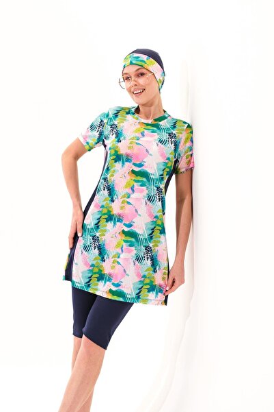 Plistre 2260_Set de 4 piese pentru femei, costum de baie cu acoperire pentru ...