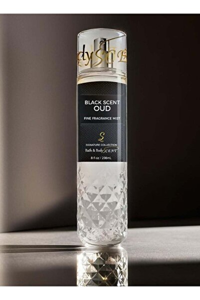 bath body Scent معطر جسم بلاك سينت عود 236 مل