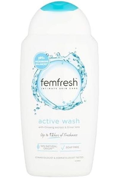 Femfresh Ultimate Care Active Ph Balanced Feminine Wash with Energising Ginseng and Antioxidants, Po