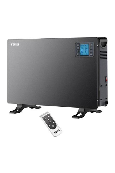 Noveen Radiator electric Noveen CH7100, LCD Smart, 2000 W, 3 trepte de putere
