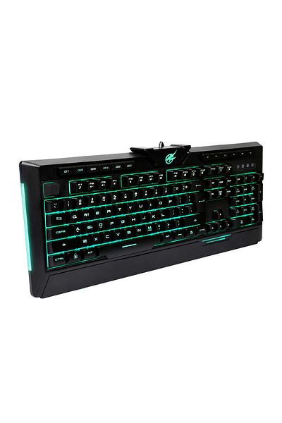 PORT DESIGNS Tastatura Semi-Mecanica Port Designs Arokh K-2, 116 Taste, 6 Taste Multimedia,USB, Negru