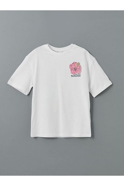 LC Waikiki Tricou pentru fete LCW Kids Crew Deck