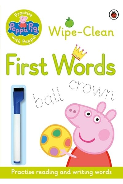 Penguin Random House Peppa Pig: Practice with Peppa: Wipe-Clean First Words
