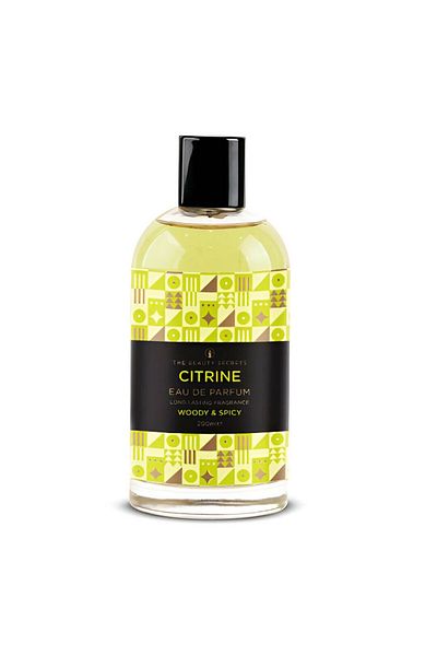 Beauty Citrine Perfume with Woody and Spicy Fragrance from The Beauty Secrets - 200ml