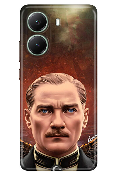 POCO Xiaomi Poco X7 Pro Kılıf Tema Art Desenli Baskılı Silikon Asil Atatürk