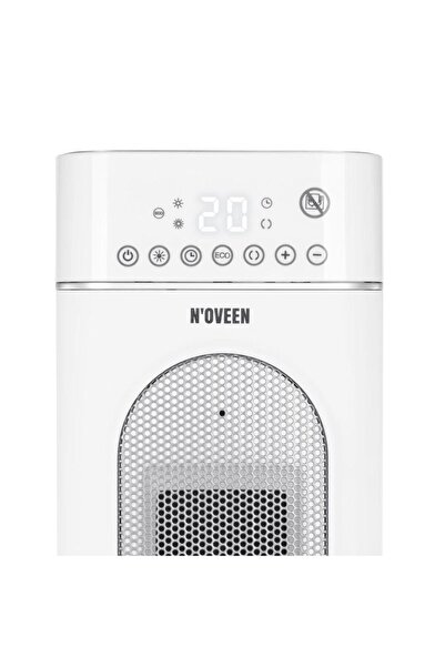 Noveen Radiator ceramic Noveen Tower Smart PTC3000, afisaj LED Smart, 2000 W,ventilator,2 trepte de putere