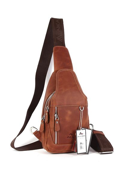Aka Deri Shoulder Strap Crossbody Bag Crazy Tan 340 R130