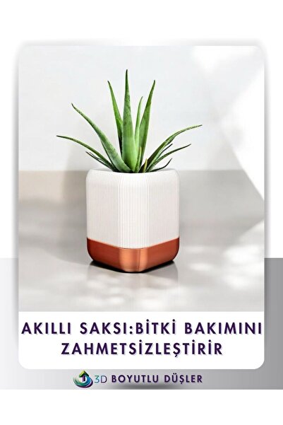 ZTE 3D BASKI Akıllı saksı Modern ve Şık