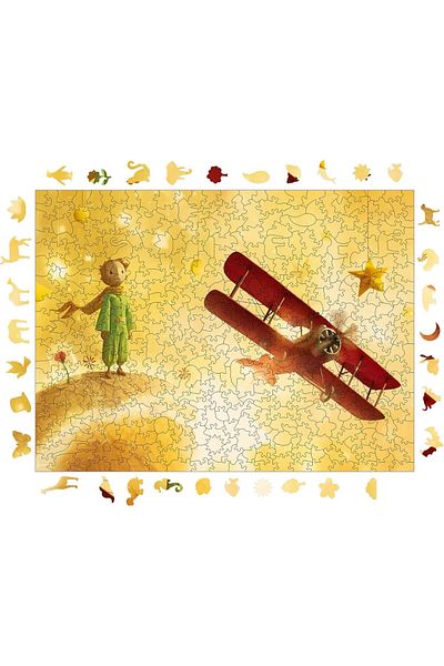 Mu Art Ahşap Mrt - Wooden Puzzle for Adults - the Little Prince Unique Piece Puzzle - 450 Piece Wooden
