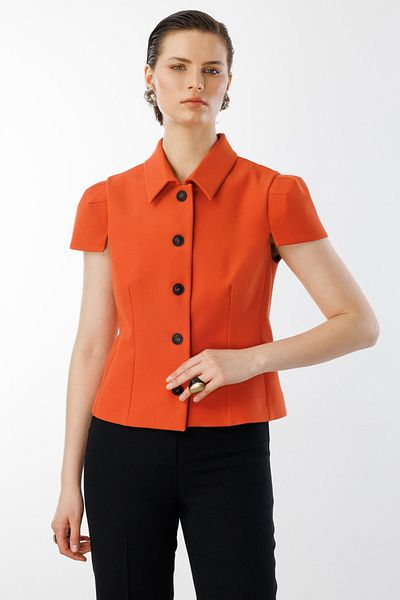 Ekol Polo Neck Buttoned Jacket