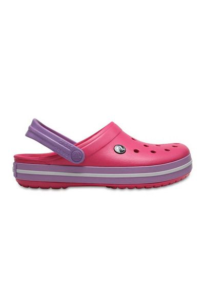 Crocs Crocband Clogs 38-39 Eu - M6/w8 Us Pink - Paradise Pink/iris