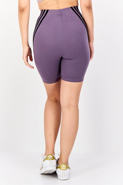 adidas Women Sportswear Fit Cycling Shorts, Purple
