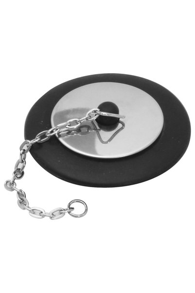 Pedrini RUBBER SINK STOPPER D.7.5CM+CHAIN