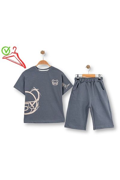 Albino Albi̇no 246-04-25 Men's Suit Shorts Printed 5/8 Years