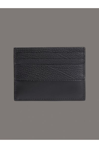 Calvin Klein Pánský černý držák na karty Subtle Mix