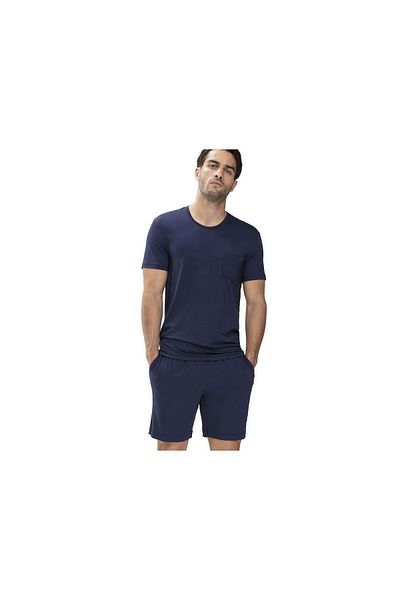 MEY Pyjama Kurz ’für Herren In Blau’